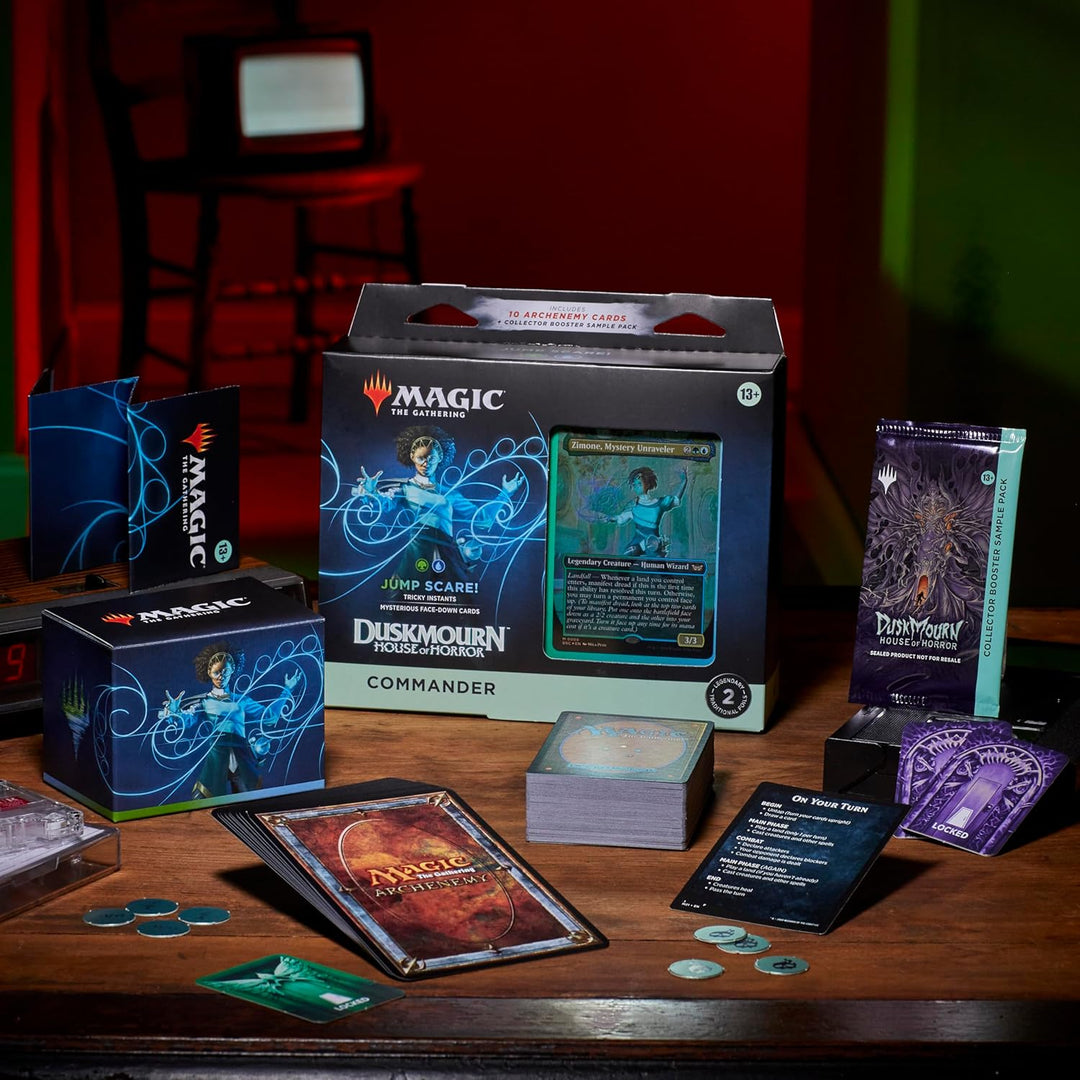 Magic: The Gathering Duskmourn: Haus des Schreckens Commander-Deck – Schreckmoment! (Deutsche Versio