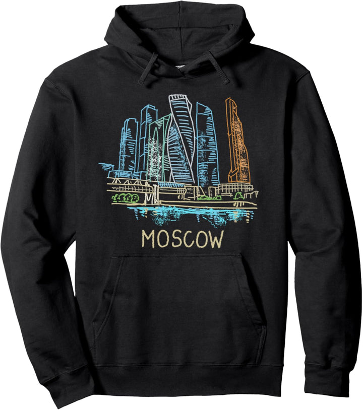 Moscow Russia Pullover Hoodie