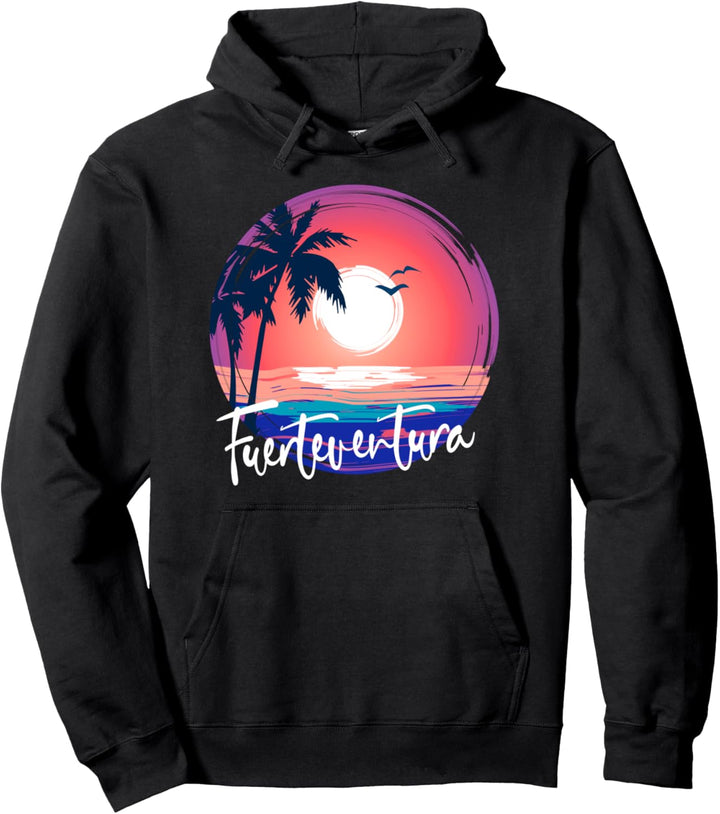 Fuerteventura Urlaub Meer Sonne Kanarien Reise Pullover Hoodie