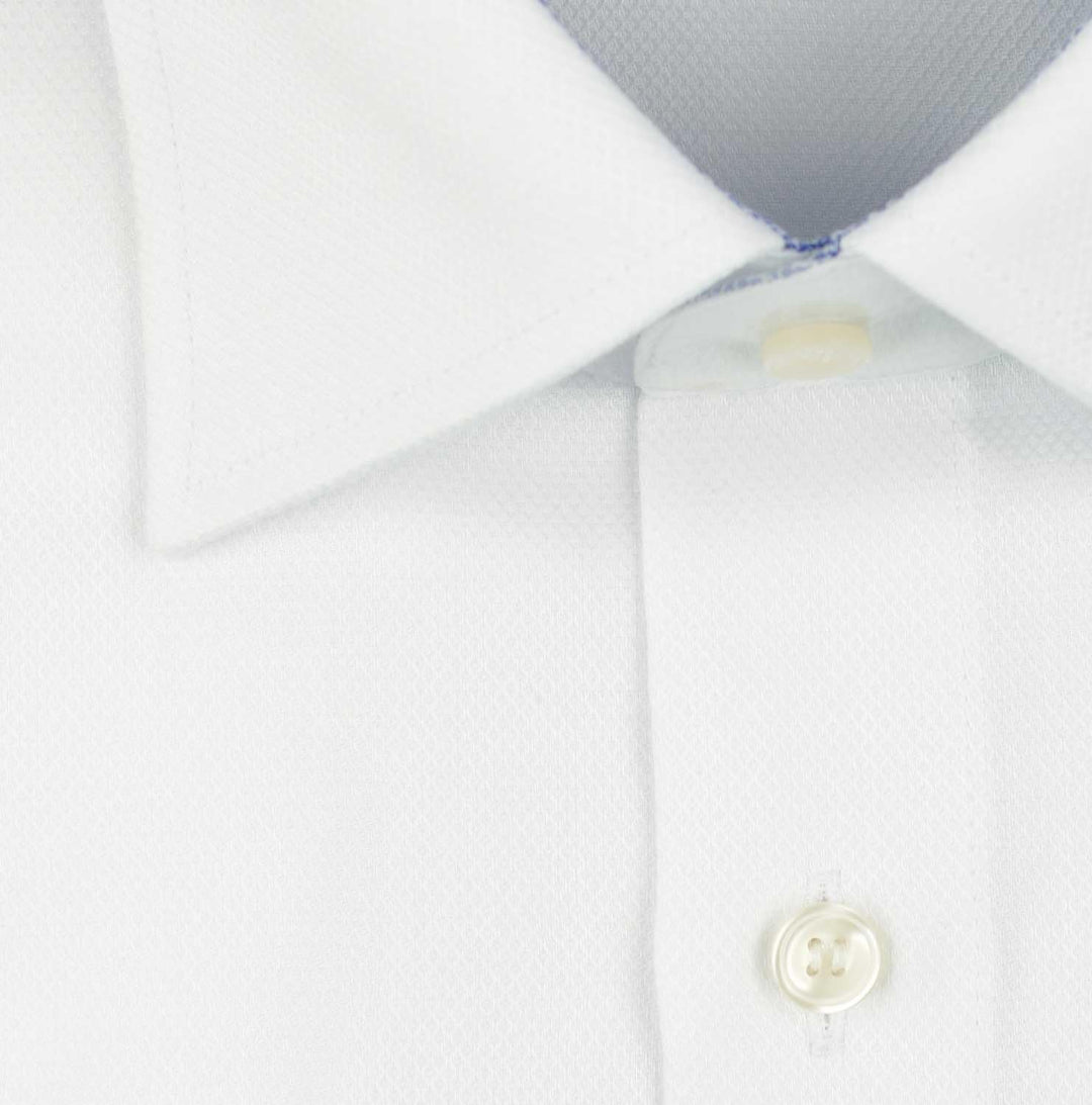 Marvelis Modern Fit Hemd weiss strukturiert 38 Weiss 00, 38 Weiss 00