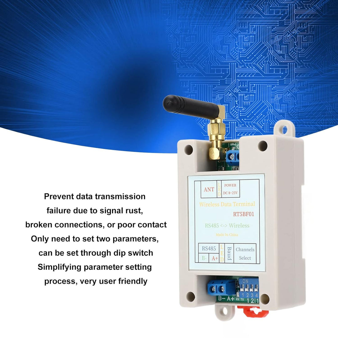 2 Stück Transceiver-Modul Datenübertragungsmodul für RTU Smart Home 1000 M Long Range Modul