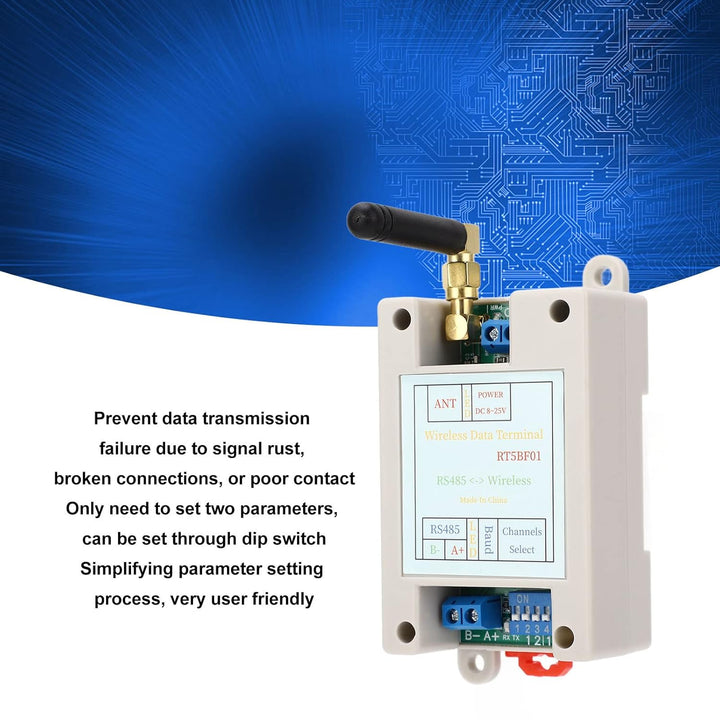 2 Stück Transceiver-Modul Datenübertragungsmodul für RTU Smart Home 1000 M Long Range Modul