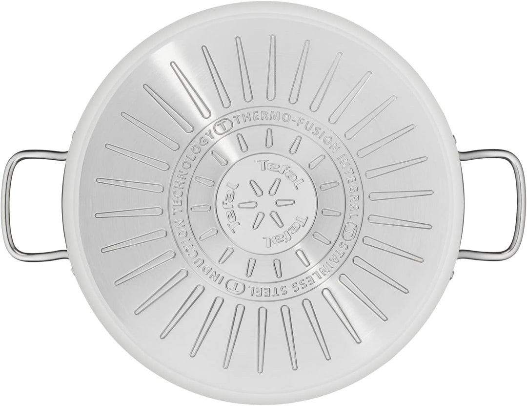 Tefal Intuition XL B8649004 Catering, Edelstahl, 28 x 23 cm, 12 l, Induktion, Edelstahl 18/10, Premi