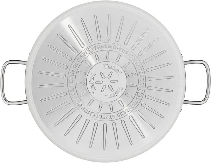 Tefal Intuition XL B8649004 Catering, Edelstahl, 28 x 23 cm, 12 l, Induktion, Edelstahl 18/10, Premi