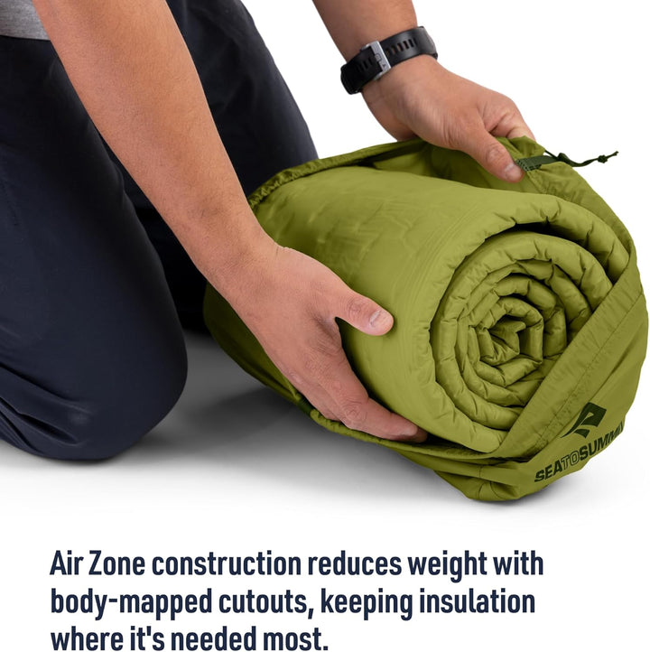 Sea to Summit Camp Self-Inflating Foam Sleeping Mat for Camping and Backpacking Konisch – gross (78