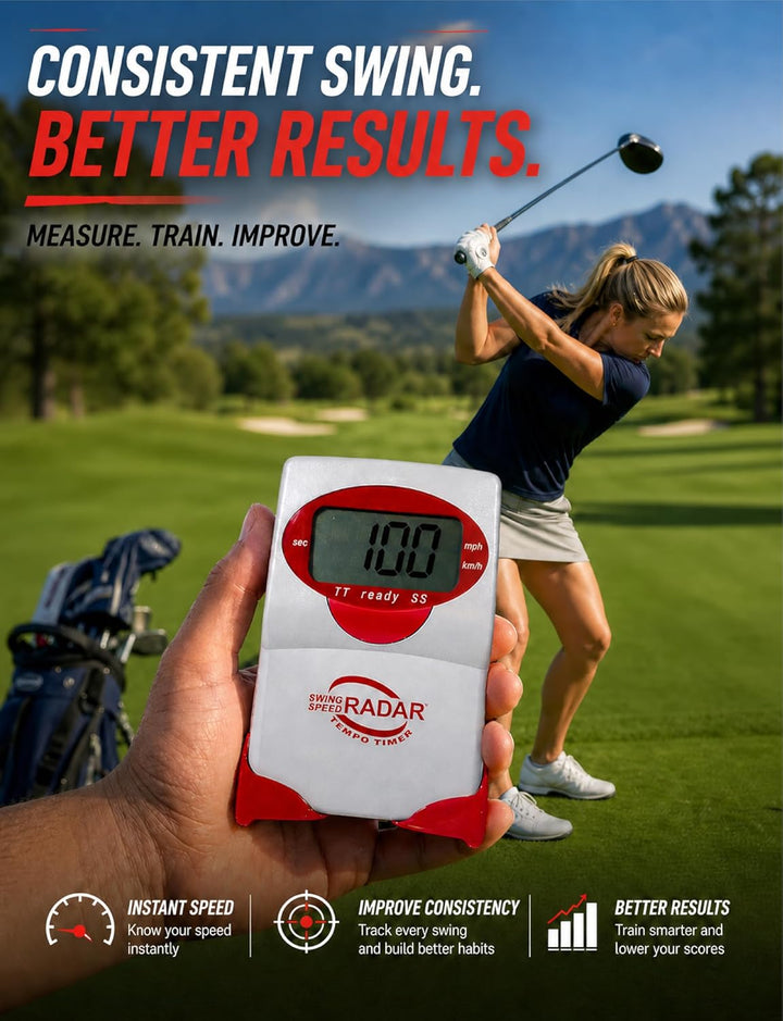 Sportsensoren Swing Speed Radar mit Tempo Timer Einheitsgrösse, Einheitsgrösse