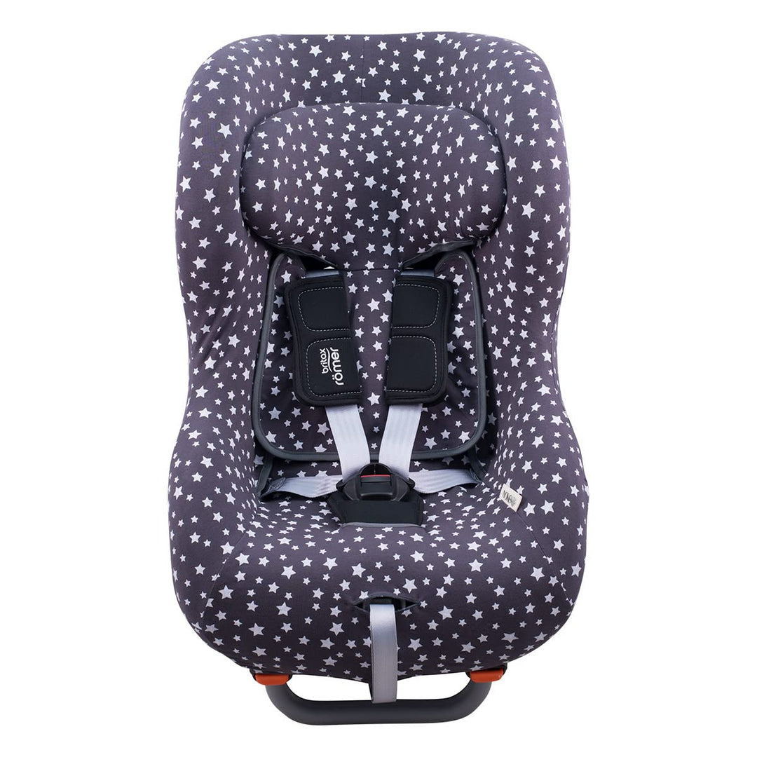 JYOKO KIDS Bezug kompatibel mit Romer Britax Max Way Plus (Winter Sky), Winter Sky