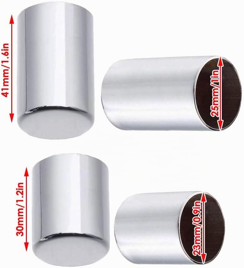 Riloer Docking-Hardware-Abdeckungen-Kit, Docking-Hardware-Punkt-Magnet-Abdeckkappe, 2009-2023 Kompat
