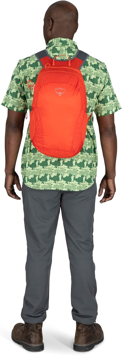 Osprey Unisex Ultralight Leichter Rucksack Backpack (1er Pack) O/S - Fassungsvermögen 18L Mars Orang