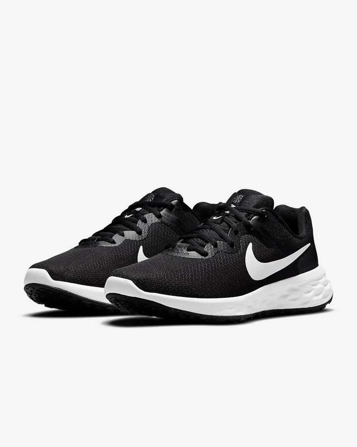 Nike Herren Revolution 5 Leichtathletikschuhe 43 EU Schwarz Weiss Eisengrau, 43 EU Schwarz Wei&#xDF;