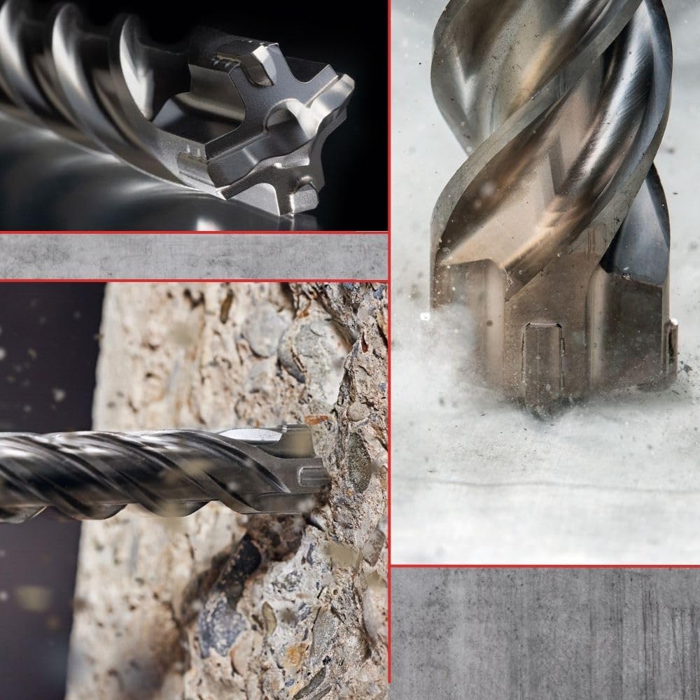 BATIFIX Hammerbohrer SDS-Plus | Zweischneider/Vierschneider | Ø5-20 | Steinbohrer, Betonbohrer, Maue