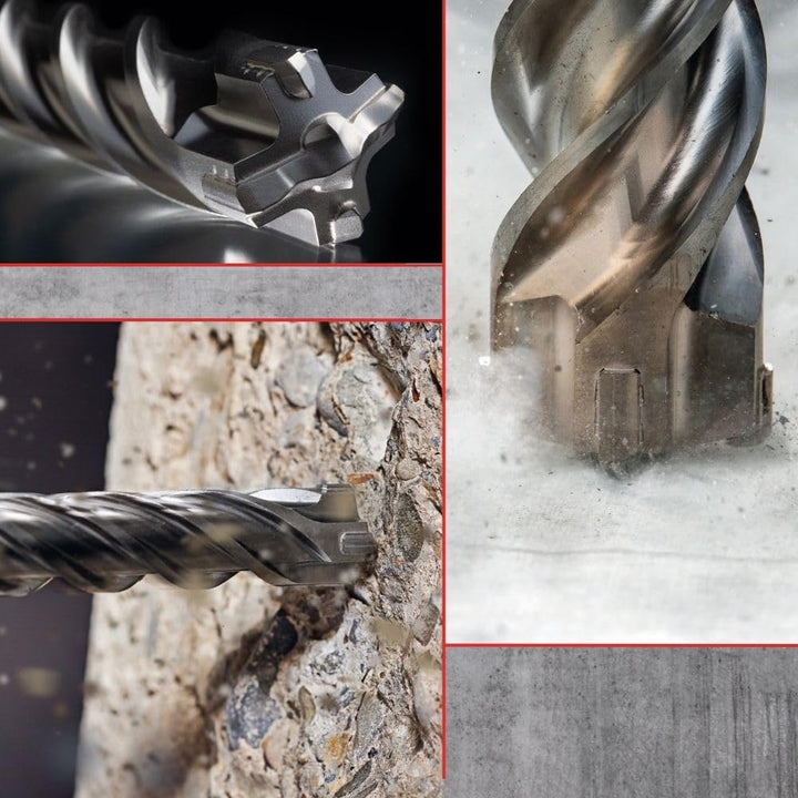 BATIFIX Hammerbohrer SDS-Plus | Zweischneider/Vierschneider | Ø5-20 | Steinbohrer, Betonbohrer, Maue