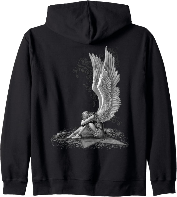 Spirale Original - Ensklavierter Engel - Gothic Angel Kapuzenjacke