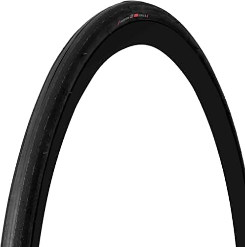 GORIX Road Bike Slick Tire 700×23C or 700×25C Cycling Bicycle (Passion) 700×25c All Black (1 Tire),