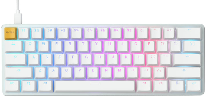 Glorious Gaming GMMK Compact (60%) – Mechanisches Gaming-Keyboard, Gateron Brown Schalter (taktil),