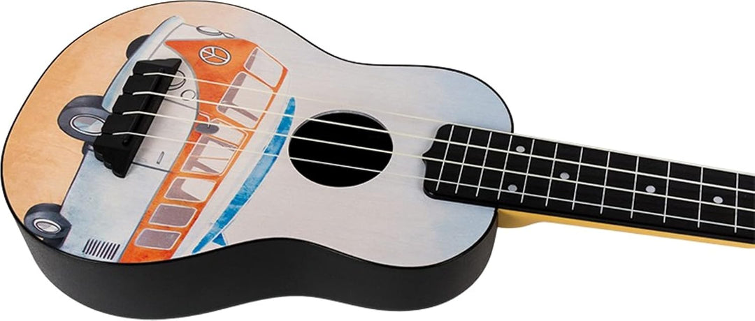 Flight Ukeleles TUS25 Bus Travel Sopran-Ukulele, Einheitsgrösse, mehrfarbig