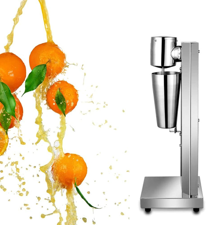 650ML Catering Elektrische Standmixer Milchshaker mit Edelstahl für Eiweiss, Gewerbliche Milchshakem