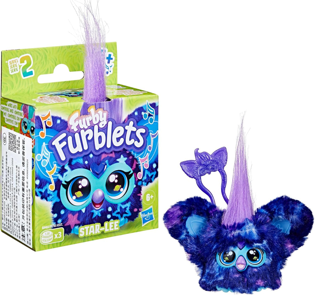 Furby Furblets Star-Lee Mini elektronisches Plüschspielzeug STAR-REE, STAR-REE