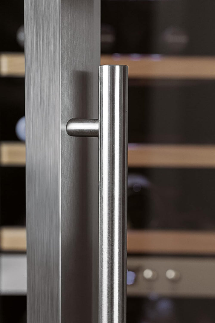 CASO WineComfort 660 Smart | Weinkühlschrank für 66 Flaschen | mit WLAN und WiFi App, 2 Zonen für 5-