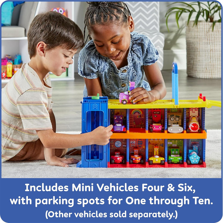 Learning Resources Numberblocks Counting Car Garage Ages 3+ Numberblocks Toys Interactive Garage Pla