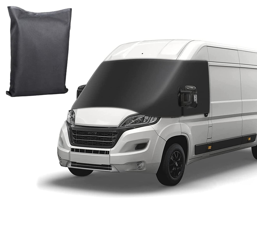 PACEWALKER Frontscheibe Wrap Cover für FIAT DUCATO 2006-2014, Luxury Windschutzscheibe Vorhang Cover