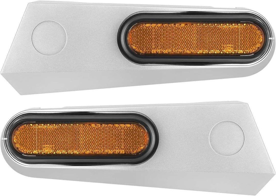 Reflektierende Seitliche Abdeckung mit Schrauben für Xiaomi 5/5Pro/5Max/5Plus Elektroroller Gelb Ref