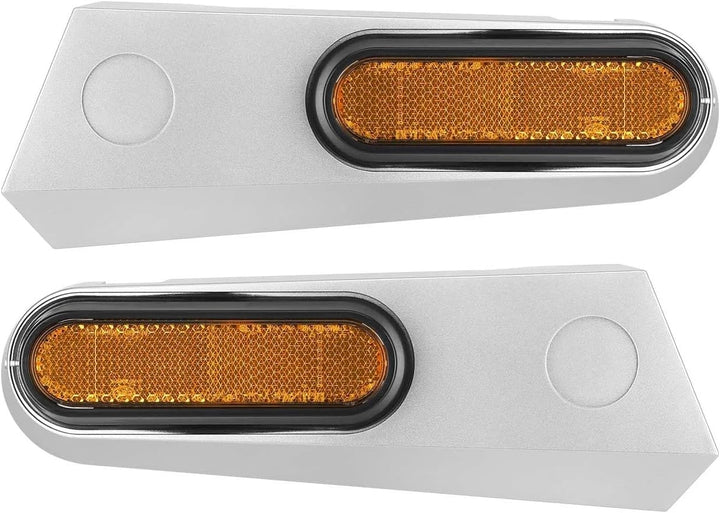 Reflektierende Seitliche Abdeckung mit Schrauben für Xiaomi 5/5Pro/5Max/5Plus Elektroroller Gelb Ref