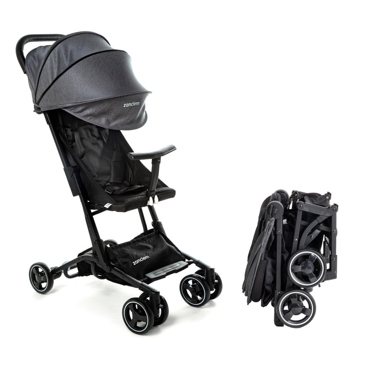 Leichtgewichtiger Kinderwagen buggy bis 25 kg - mit Liegefunktion, buggy klein zusammenklappbar,komp