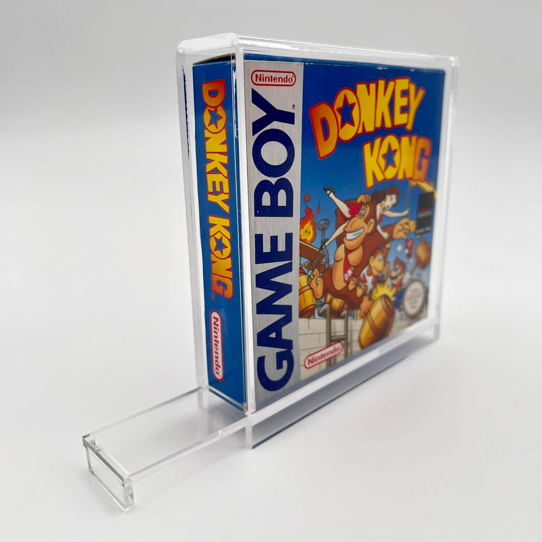 Reset Retro Acryl case box passend für Game Boy Classic/Color/Advance Spiele in OVP - Optimaler Schu