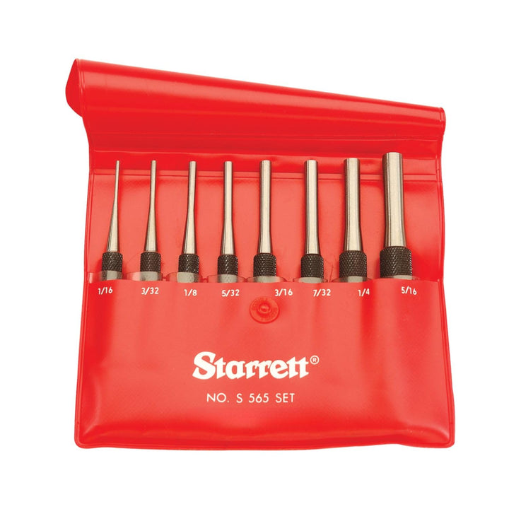 Starrett S565PC Splintenstanzer Set (8-teilig) 8 Piece Set, 8 Piece Set