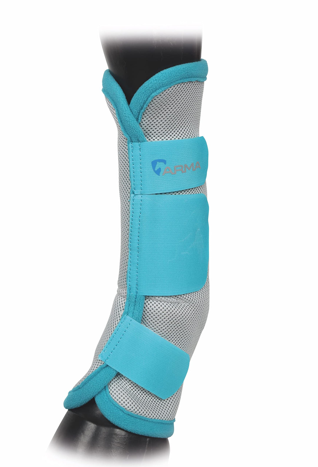 Shires Arma Fly Turnout Socken, Schwarz Blaugrün/Ein Hauch von Paradies (Trace of Paradise) Full, bl