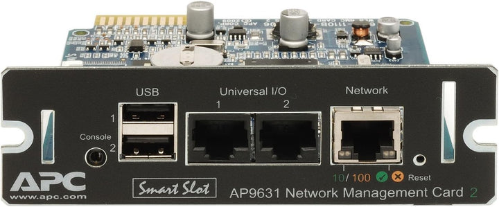 APC USV Netzwerk Management Karte 2 - AP9630 - kompatibel mit SmartSlot USV Modellen AP9631, AP9631