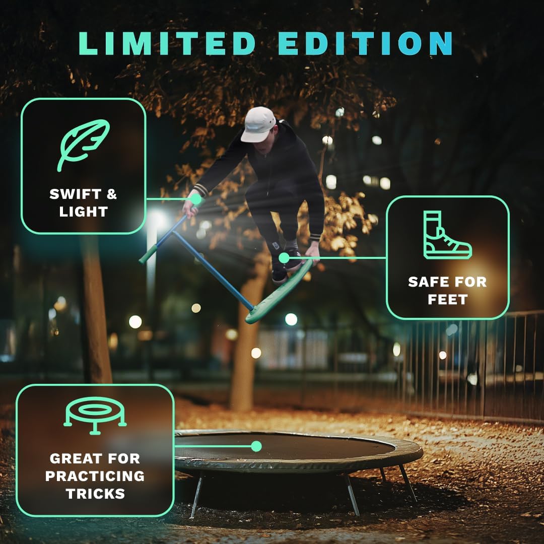 The Indo Trick Scooter - Stunt Scooter for Teens, Kids and Adults - Trampoline Scooter to Practice P