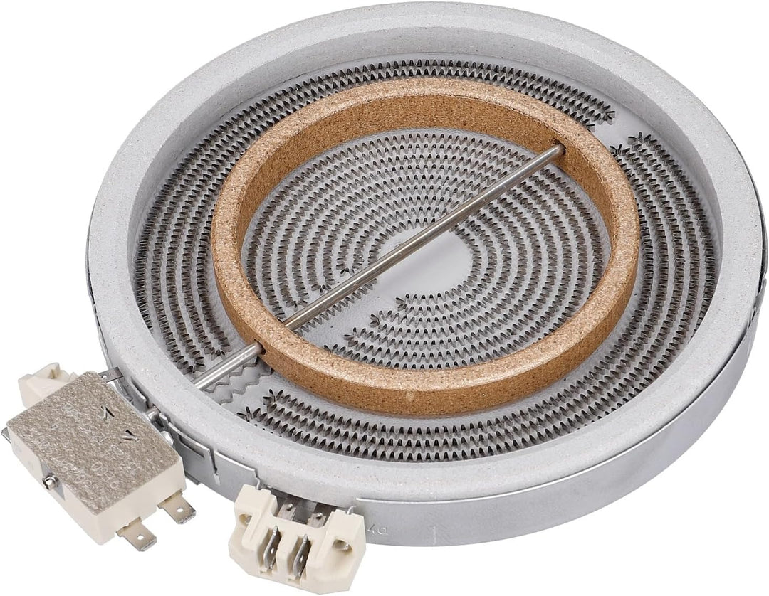 Zweikreis HiLight Strahlheizkörper 1700/700W 230V 175/110mmØ EGO 10.58211.004 Glaskeramik Kochfeld C
