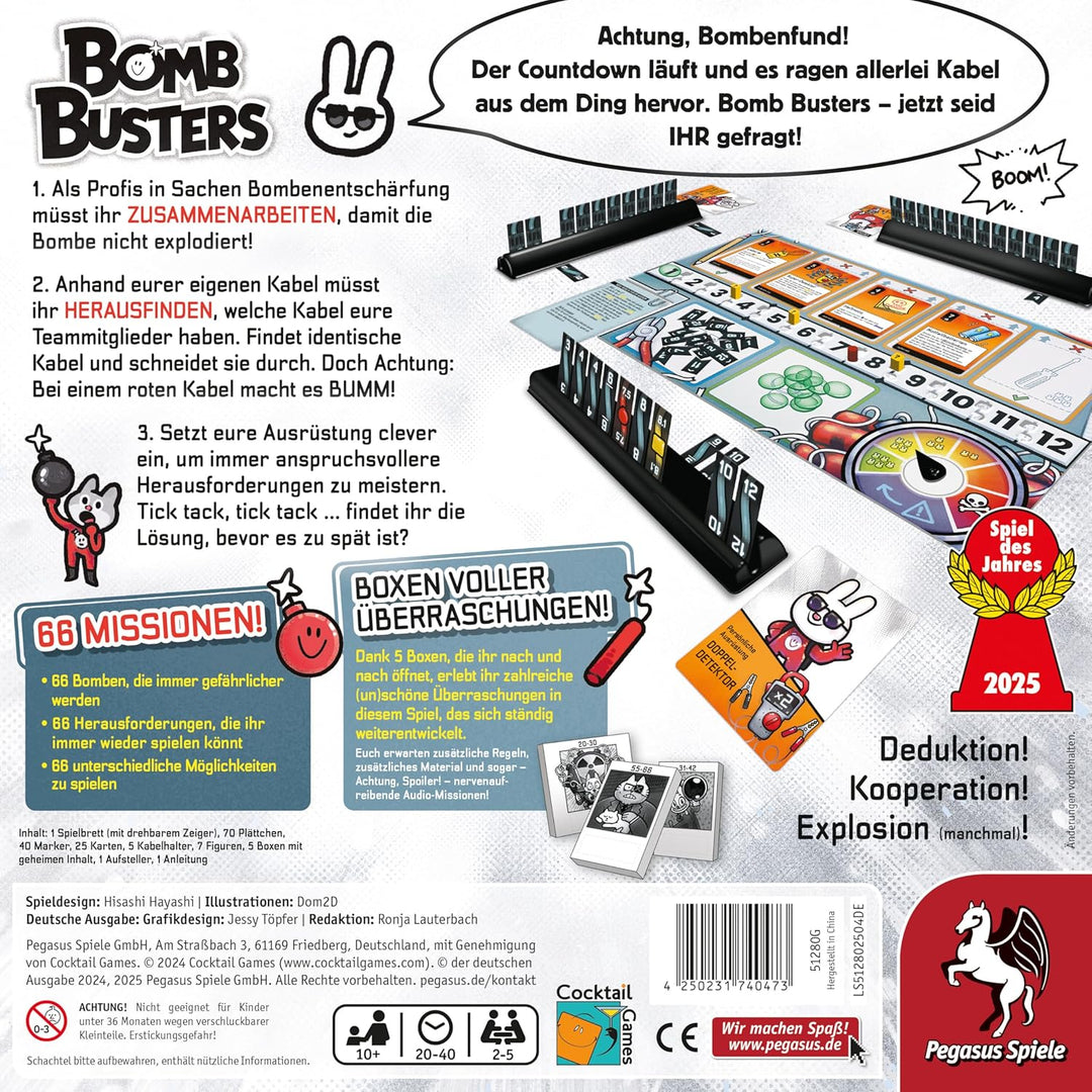 Pegasus Spiele Bomb Busters