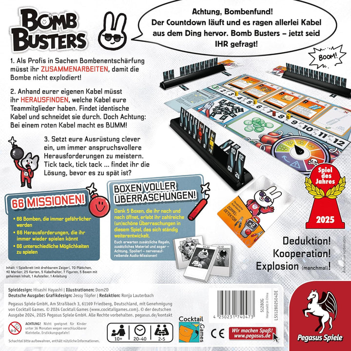 Pegasus Spiele Bomb Busters