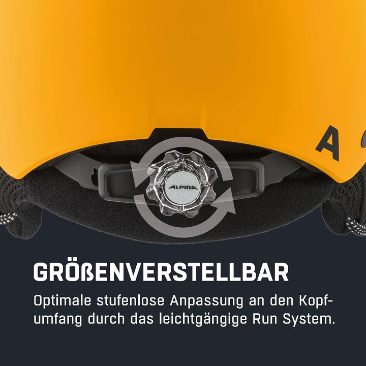 Alpina ZUPO Visor Q-LITE - hochwertiger & sicherer Skihelm für Kinder, mit abnehmbaren Ohrenpolstern