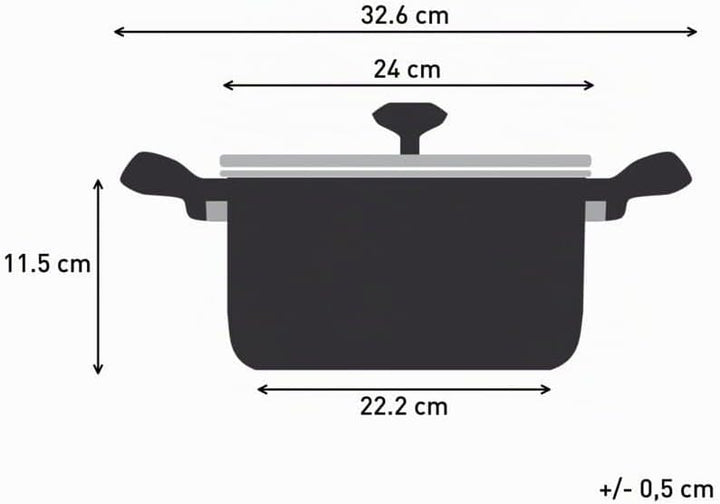 TEFAL Duetto+ G7194655 Cacerola Ahorn, rostfrei