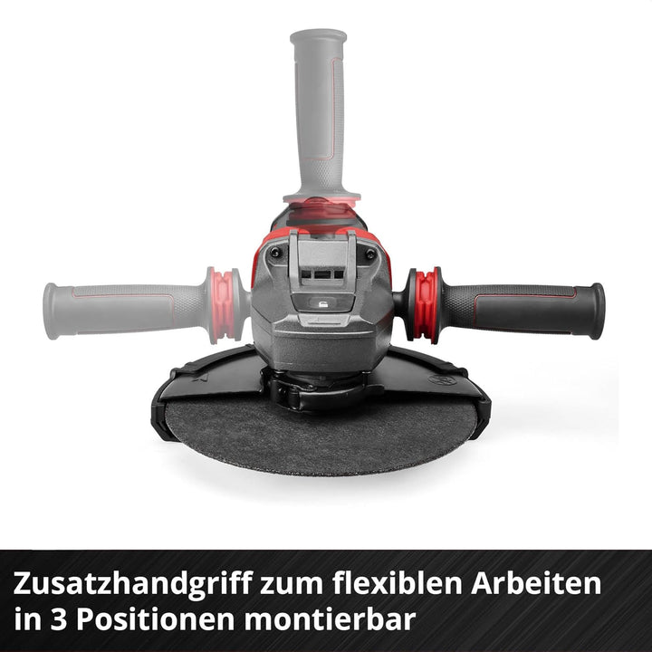 Einhell Professional Winkelschleifer TP-AG 230/2400 (2400 W, 230 mm Scheiben-Ø, 71 mm Schnitttiefe,