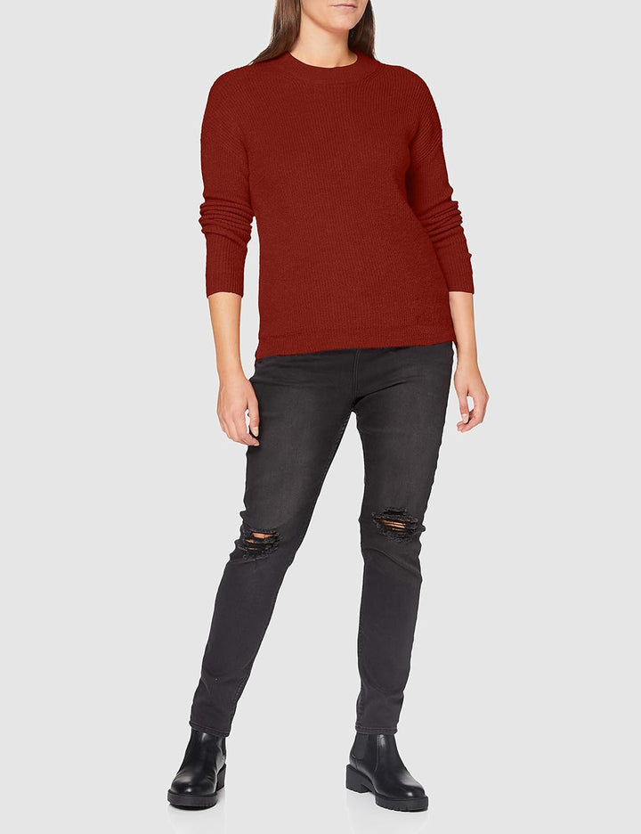 SPARKZ COPENHAGEN Damen Anine Pullover M Dark Sienna, M Dark Sienna