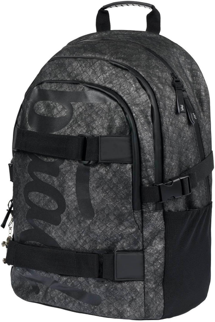 Baagl Schulrucksack Set Mädchen Jungen 5 Teilig, Schultasche ab 3. Klasse, Grundschule Ranzen mit Br