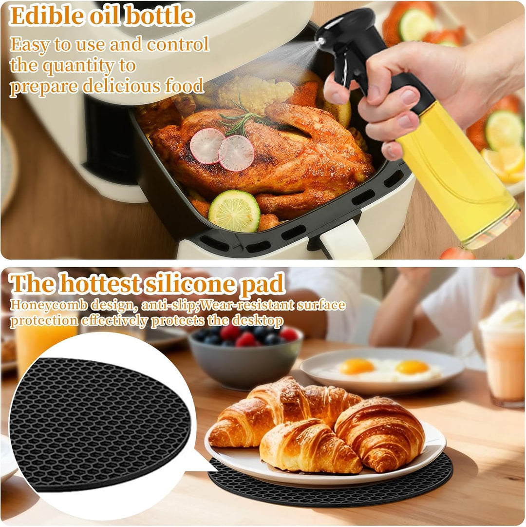 Heissluftfritteuse Zubehör für COSORI Turboblaze 5,5L/6L/6,2L/6,4L/Turbo Tower Pro 10,8L,Double Stac