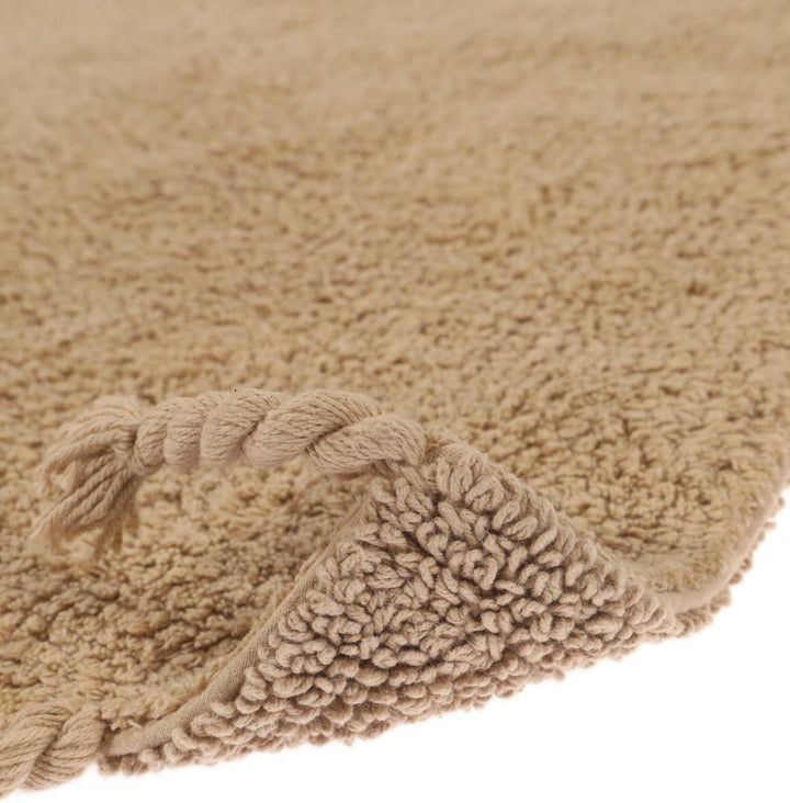 RugVista Badematte Zale, 90 x 60 cm, Rechteckig, Mittelflor, Drehbar, Moderner Badteppich, Maschinen