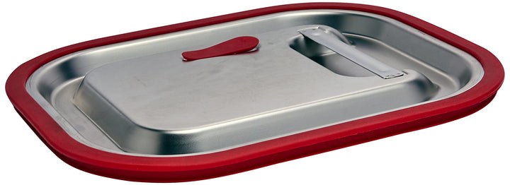SARO GN-Deckel 1/2 GN mit Dichtung – Edelstahl – Passend für GN-Behälter – Hygienische Lagerung – Mo