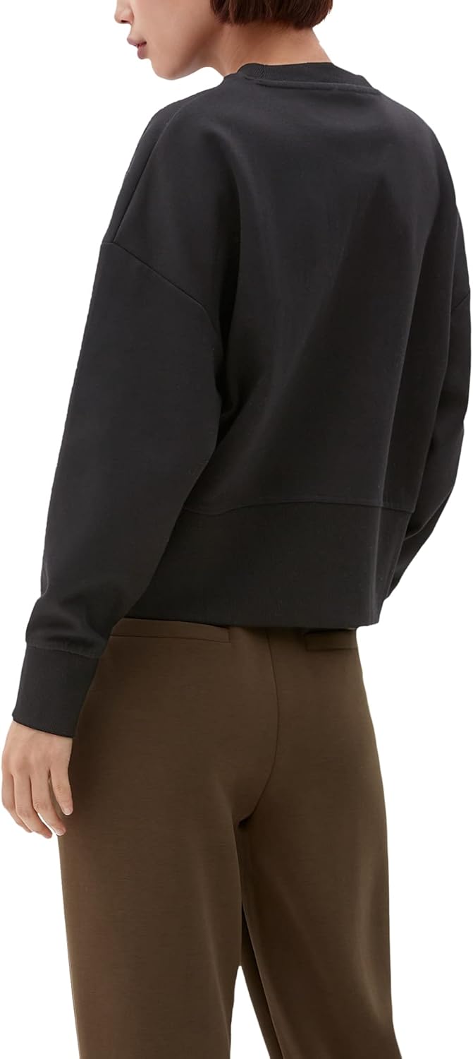 s.Oliver Damen Sweatshirt 36 Schwarz, 36 Schwarz