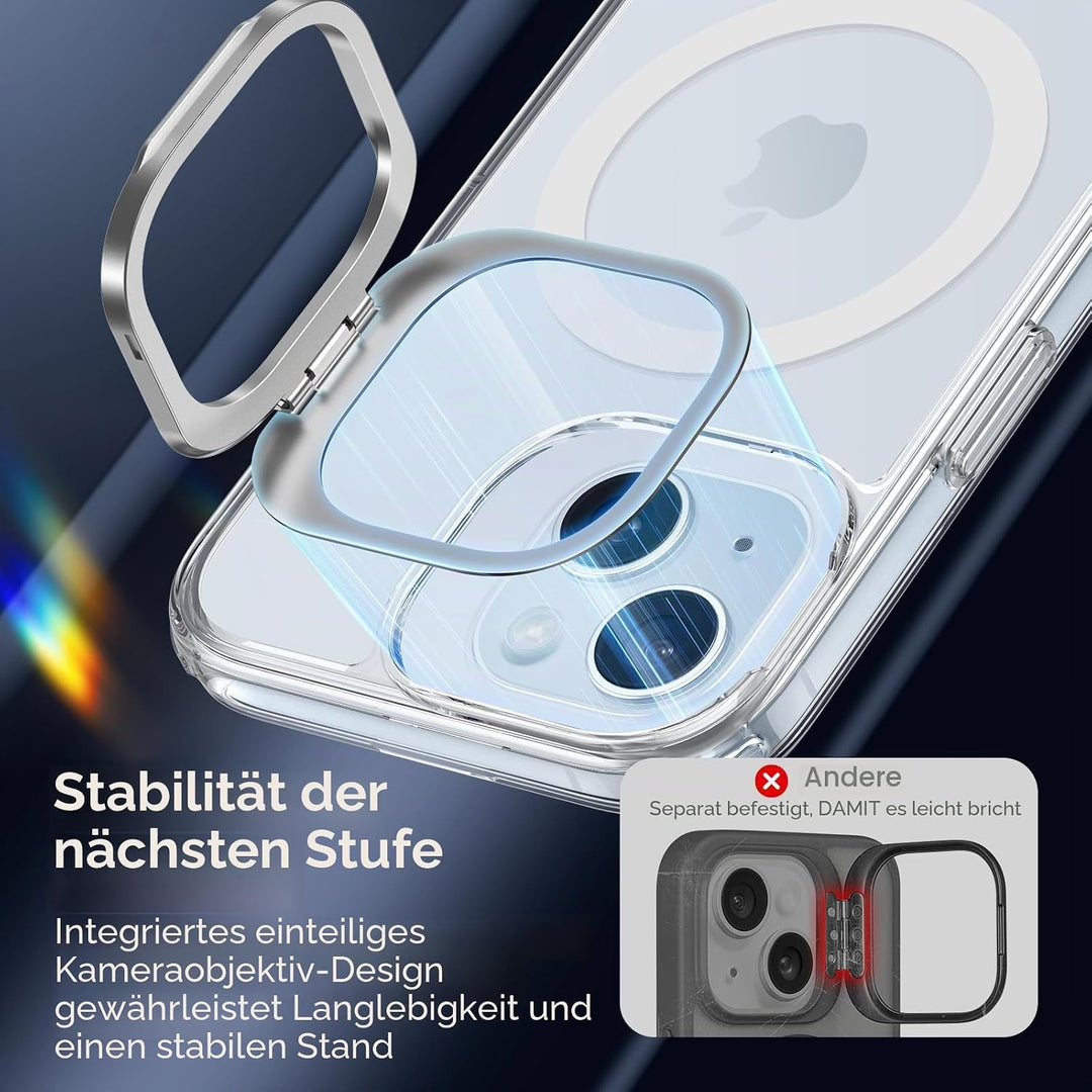 ESR für iPhone 15 Hülle Kompatibel mit MagSafe, Zertifizierte Militärschutz Handyhülle iPhone 15 Cas