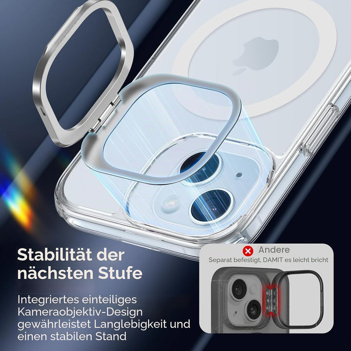 ESR für iPhone 15 Hülle Kompatibel mit MagSafe, Zertifizierte Militärschutz Handyhülle iPhone 15 Cas