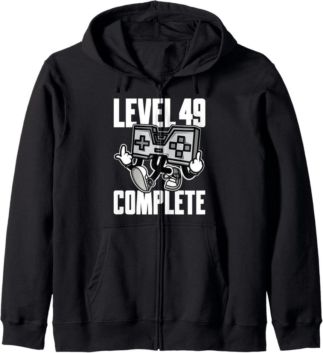 Level 49 Complete Geburtstagsgeschenk 49 Jahre Gamer Kapuzenjacke