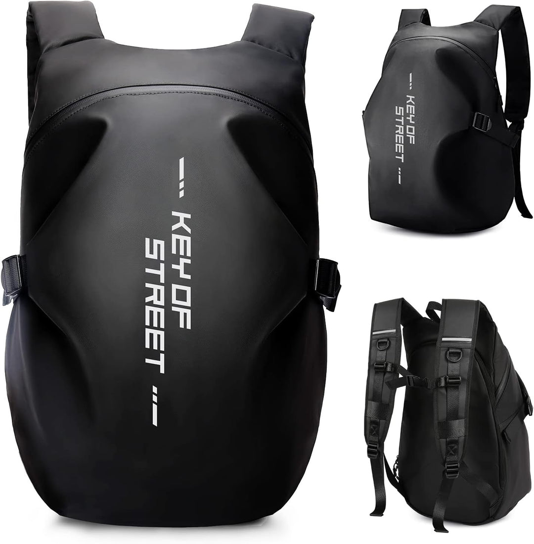 Motorradrucksäcke für Herren, wasserdichter Helmrucksack, Motorradzubehör, Laptoptaschen, Reiserucks