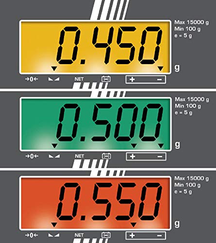 KERN WTB 30K-3N WTB-N Tischwaage, 5g Ablesbarkeit